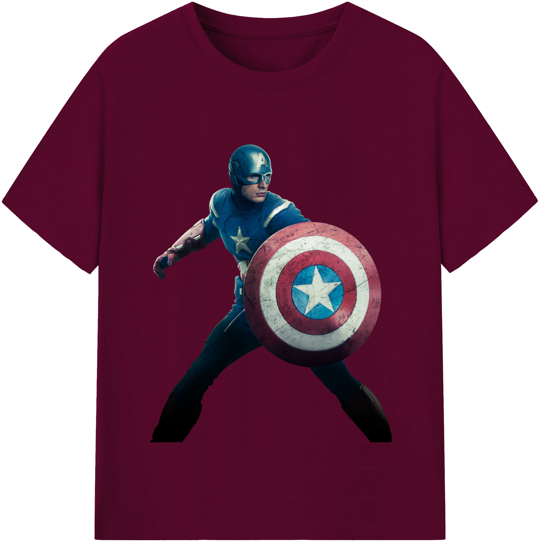 （画像用） アベンジャーズ The Avengers レディースカジュアルプリントTシャツ（綿100％）